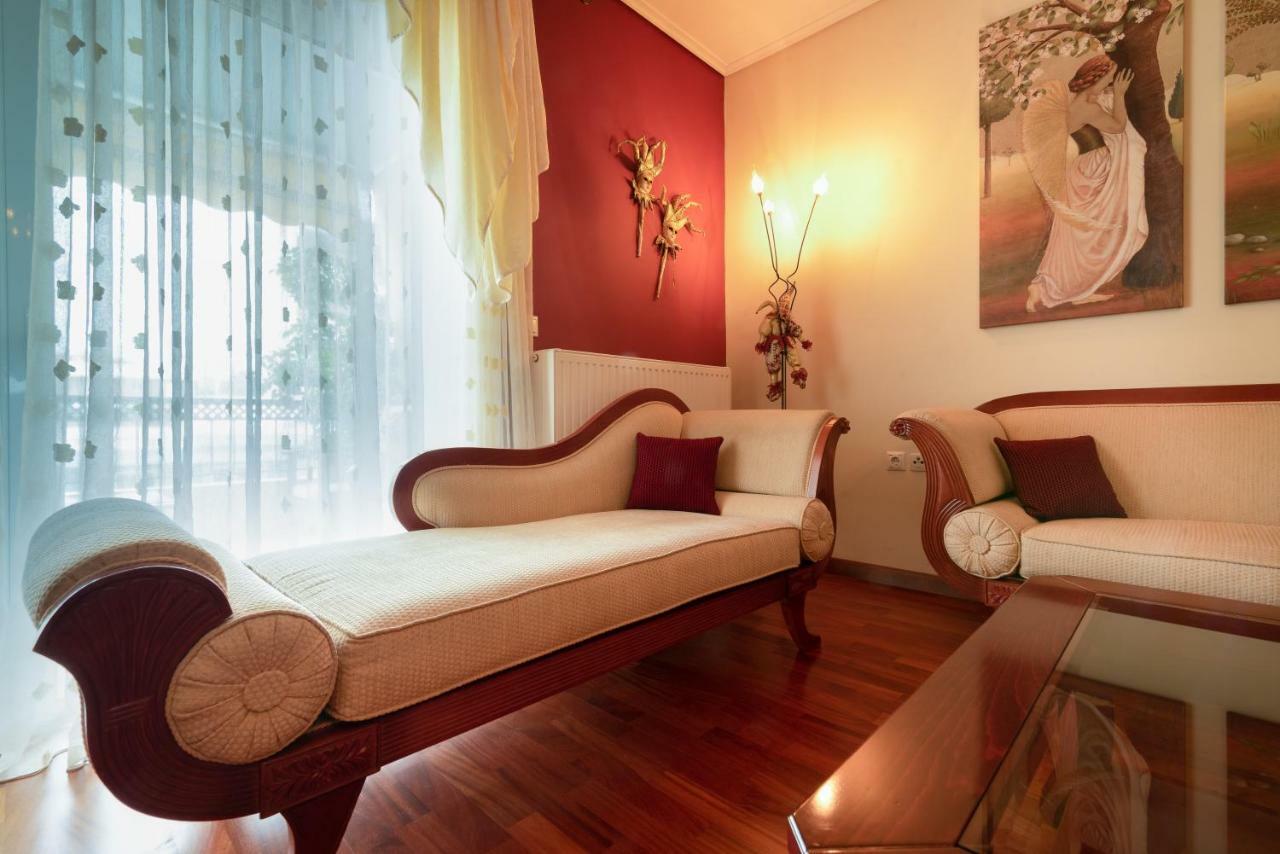 MarkópoulonPenthouse 5 Min From Airport And Seaアパートメント エクステリア 写真