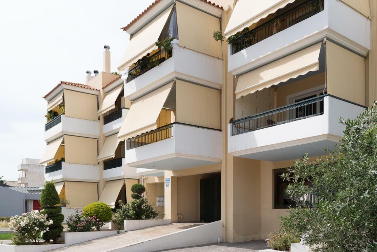 MarkópoulonPenthouse 5 Min From Airport And Seaアパートメント エクステリア 写真